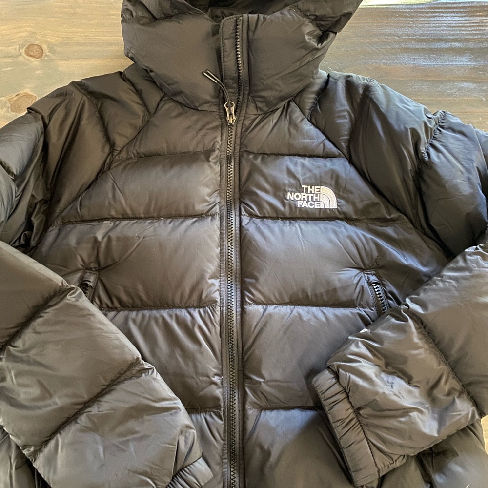 The North Face Black Puffer Jacket Quilted Insulation